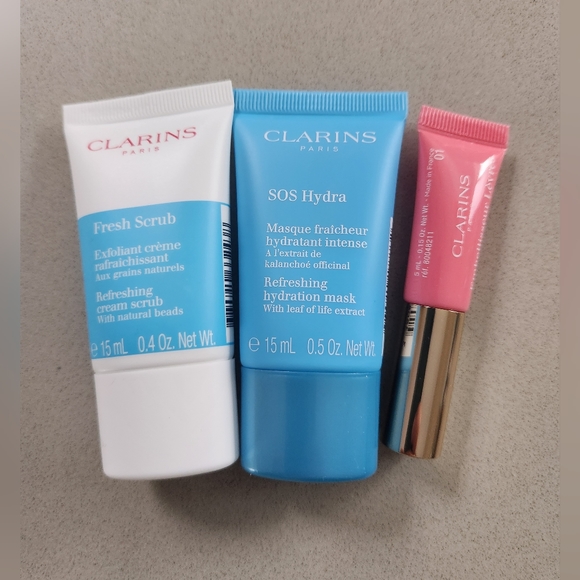 Clarins Other - Clarins Hydrate & Glow Trio Mini Set **NEW